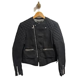 Balenciaga-BALENCIAGA  Jackets T.fr 38 cotton-Black