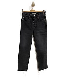 Jeans RE/DONE T.US 25 Algodão Preto