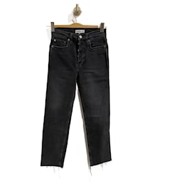 Re/Done-RI/FATTO Jeans T.US 25 cotton-Nero