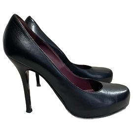 SPORTMAX  Heels T.EU 39 Leather Black