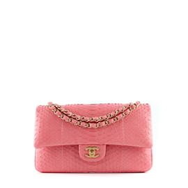 Chanel-CHANEL  Handbags T.  Exotic leathers-Pink