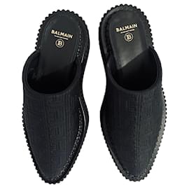 Balmain Mules Black