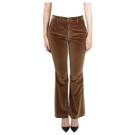 Etro Braune Samthose – Größe IT 40 Braun