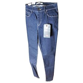 Calças Levi's 710 azul escuro de algodão Azul escuro