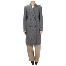 Helmut Lang Grey double-breasted coat - size S Grey