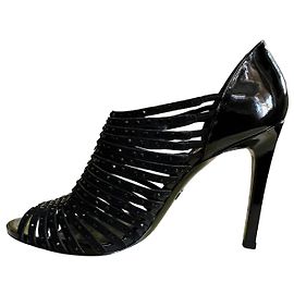 Giorgio Armani Black embellished high sandals Black
