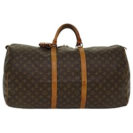 Louis Vuitton-Louis Vuitton-Monogramm Keepall 60 Boston Bag M.41422 LV Auth 48088-Monogramm