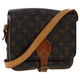 Louis Vuitton-LOUIS VUITTON Monogram Cartouchiere MM Shoulder Bag M51253 LV Auth rd5518-Monogram