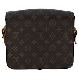 Louis Vuitton-LOUIS VUITTON Monogram Cartouchiere MM Shoulder Bag M51253 LV Auth rd5518-Monogram
