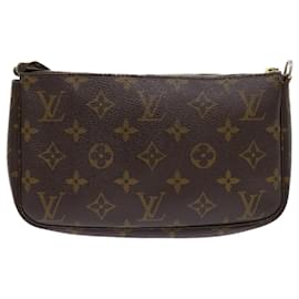 LOUIS VUITTON coin purse M62650 Pochette cree Monogram canvas/Gold