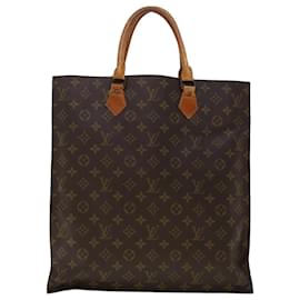 Louis Vuitton-LOUIS VUITTON Monogram Sac Plat Bolsa M51140 Autenticação de LV 44437-Monograma