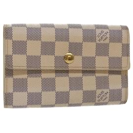 Louis Vuitton-LOUIS VUITTON Damier Azur Portefeuille Alexandra Wallet N63068 LV Auth 48625-Other