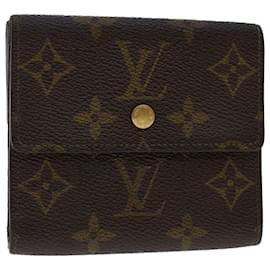 Louis Vuitton-LOUIS VUITTON Monogram Porte Monnaie Bier Cartes Crdit Wallet M61652 Auth yk7784-Monogram