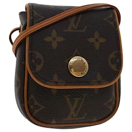 Louis Vuitton-LOUIS VUITTON Monogram Pochette Cancun Shoulder Bag M60018 LV Auth rd5538-Monogram