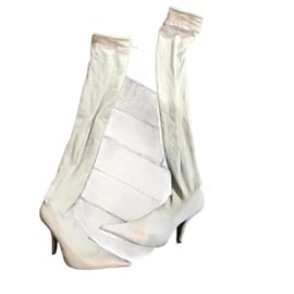 Balenciaga-BALENCIAGA  Ankle boots T.EU 37 cloth-Beige