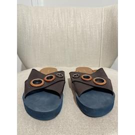 Chloé-CHLOE  Sandals T.EU 38 leather-Brown