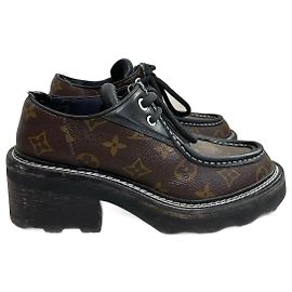 LOUIS VUITTON  Mules & clogs T.EU 37.5 cloth Brown