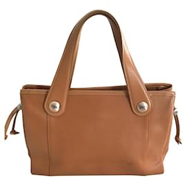 Longchamp-Handbags-Cognac
