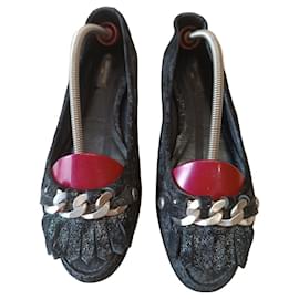 Louis Vuitton-Flats-Black