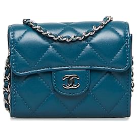 Preloved Chanel CC Lambskin Wallet on Chain 30836040 080723
