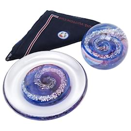 Louis Vuitton-NEW LOUIS VUITTON LOT 2 SPIRAL PAPERWEIGHTS + SQUARE SCARF CUP PAPER PRESS-Multiple colors
