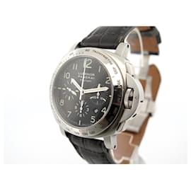 Panerai-PANERAI PAM WATCH00196 LUMINOR DAYLIGHT CHRONO 44 MM AUTOMATIC WATCH-Silvery