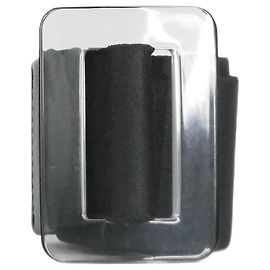 Marni Black elasticated belt with clear buckle Black