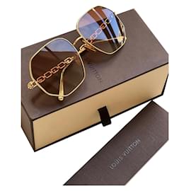 Louis Vuitton-Louis Vuitton My Lv Chain Glasses-Gold hardware