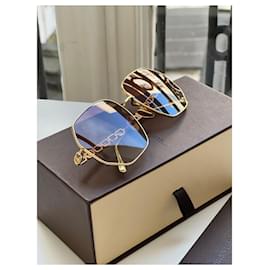 Louis Vuitton-Louis Vuitton My Lv Chain Glasses-Gold hardware