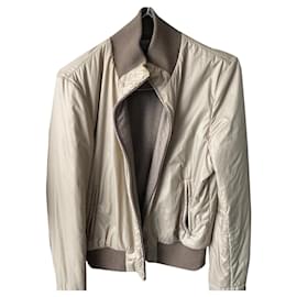 Gucci Bomber Jacket Beige Cotton Beige