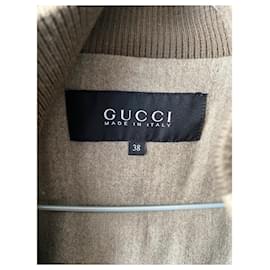 Gucci-gucci bomber jacket-Beige