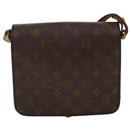 Louis Vuitton-LOUIS VUITTON Monogram Cartouchiere MM Shoulder Bag Vintage M51253 Auth rd5576-Monogram