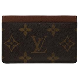 Authentic Louis Vuitton Porte Cartes Monogram Credit Card Holder Case M61733