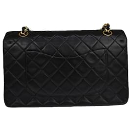 Chanel-Chanel lined Flap-Black