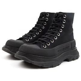Alexander Mcqueen ALEXANDER MC QUEEN Sneakers stringate in tessuto nero T36 Ottime condizioni Nero