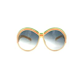 Dior-Lunettes de soleil rondes Christian Dior Optyl-Multicolore