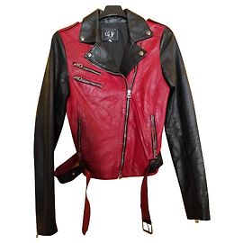 Gianfranco Ferré Jackets Black Red