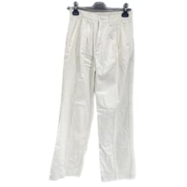 Autre Marque-NON SIGNE / UNSIGNED  Jeans T.US 25 cotton-White
