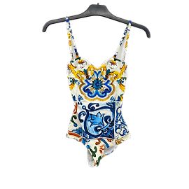 DOLCE & GABBANA Bademode T.fr 38 Polyester Mehrfarben