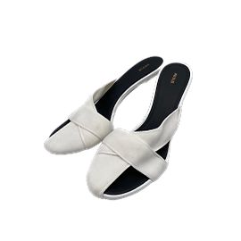 Autre Marque Neous mules & clogs T.EU 39 Cloth White