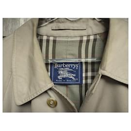 Burberry-Tamanho impermeável Burberry vintage 48-Caqui