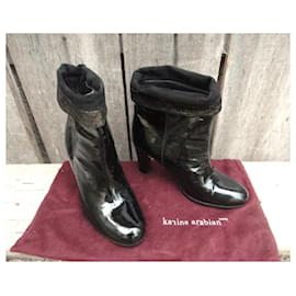 Karine Arabian-Karine Arabian p boots 36 New condition-Black