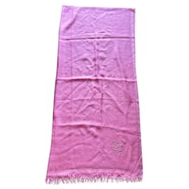 Chanel-Silk scarves-Pink