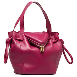 Bottega Veneta-Bottega Veneta Pink Beak Handbag-Pink