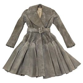Alaïa Abrigos, Ropa de calle Gris pardo