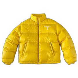 Prada Re Nylon Down Jacket SS23 Yellow