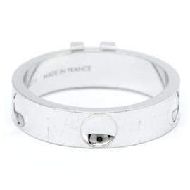 Louis Vuitton Empreinte Ring, White Gold Grey. Size 54