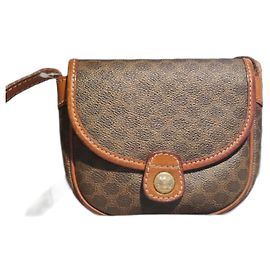 Céline Borsa a tracolla vintage Celine trotteur Marrone