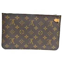 Louis Vuitton-Bolsa Louis Vuitton Neverfull-Marrom
