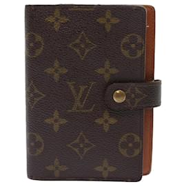 Louis Vuitton-LOUIS VUITTON Monogram Agenda PM Day Planner Cover R20005 LV Aut 48873-Monogramma